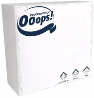 Ooops! VL12_01808 Szalvéta  professional 2 rétegű fehér 33x33 cm 100 lapos kép