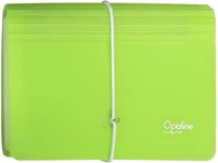 Opaline 02.01099 Harmónika mappa  dl 13 részes gumis zöld kép