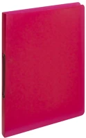 Opaline 2-180 Karton gyűrűskönyv a4, 2 gyűrűs 2cm gerinc pp,  p+p  piros kép