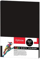 Optima 01.08345 Fénymásolópapír színes  a/4 80 g fekete 100 ív/csomag kép