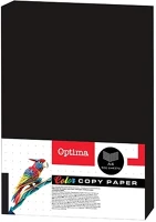 Optima 01.08346 Fénymásolópapír színes  a/4 80 g fekete 500 ív/csomag kép