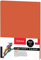 Optima 01.08368 Fénymásolópapír színes  a/4 80 g téglavörös 100 ív/csomag kép