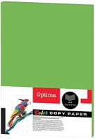 Optima 01.08372 Fénymásolópapír színes  a/4 80 g zöld 100 ív/csomag kép