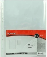 Optima 02.00291 Lefűzhető genotherm  a/4 90 mikron víztiszta 50 darabos kép