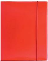 Optima 02.00716 Gumis mappa  a/4 piros 400 g kép