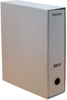 Optima 02.01127 Iratrendező tokos  a/4 80mm fehér kép