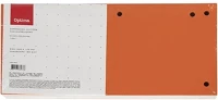 Optima 02.01408 Elválasztócsík  105x240mm vegyes színben 100 darabos kép