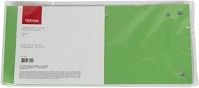 Optima 02.01409 Elválasztócsík  105x240mm zöld 10 darabos kép