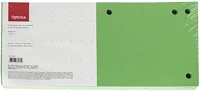 Optima 02.01410 Elválasztócsík  105x240mm zöld 100 darabos kép
