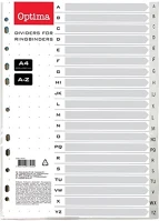 Optima 02.01419 Regiszter  a/4 műanyag a-z kép