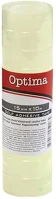 Optima 06.00410 Ragasztószalag  víztiszta 15mmx10m átlátszó 10 darabos kép