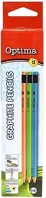 Optima 07.01021 Grafitceruza  hb háromszögletű radíros kép
