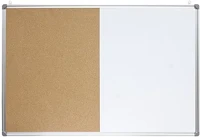 Optima 08.00005 Kombitábla  90x120 parafa/mágneses törölhető alumínium keret kép