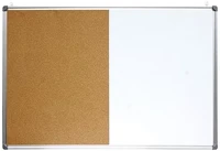 Optima 08.00240 Kombitábla  parafa mágneses aluminium keret 60x90 cm kép