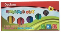 Optima 100100 Gyurma  színes 200 gr 12db-os kép