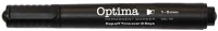 Optima 120940 Alkoholos marker  vágott fekete kép
