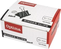 Optima 122155 Binder csipesz 51 mm 12 darabos kép