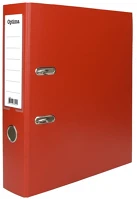 Optima 124533 Iratrendező  a/4 75 mm élvédő sínnel piros kép
