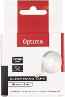 Optima 129070 Ragasztószalag kétoldalas  18 mm x 2 m nano kép