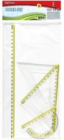 Optima 15.01262 Vonalzókészlet  30cm vonalzóval 4 darabos kép