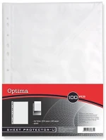 Optima 20100 Lefűzhető genotherm  a/4 40 mikron narancsos 100 darabos kép