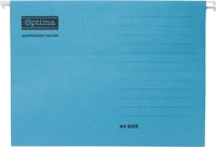 Optima 22460 Függőmappa  a/4 karton kék 25 darabos kép
