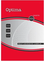 Optima 32076 Etikett   30x15mm 10800 címke/doboz 100 ív/doboz kép