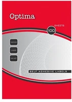 Optima 32121 Etikett   25,4x10mm 18900 címke/doboz 100 ív/doboz kép