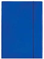 Optima 60580 Gumis mappa  a/4 kék 400gr kép