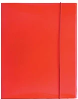 Optima 60582 Gumis mappa  a/4 piros 400gr kép