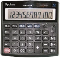 Optima SW-2242DM 12 Számológép asztali  sw-2242dm 12 digit kép