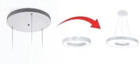 Optonica 5180 Led profil, függesztő kör alakú panelhez kép