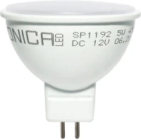 Optonica SP1192 Led spot izzó, mr16, gu5.3, 5w, semleges fehér fény, 400lm, 4500k kép