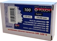 Opus 09.00961 Lamináló fólia  54x86 mm 125 mikron fényes 100/dob kép