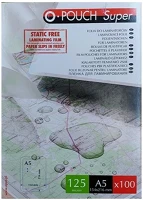 Opus 09.00964 Lamináló fólia  a/5 154x216mm 125 mikron fényes 100/dob kép