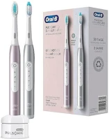Oral-b 4900 Pulsonic slim luxe 4900 double pack - platinum/rose gold kép