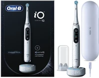 Oral-b IOSERIES10S-WHT Io series 10 elektromos fogkefe, utazótokkal, fehér kép