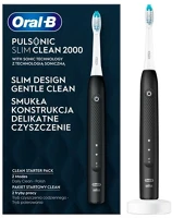 Oral-b PULSONIC SLIM CLEAN 2000 BLACK Elektromos fogkefe kép