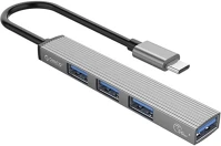 Orico AH-13-GY 1x usb 3.0 + 3x usb 2.0 hub szürke kép