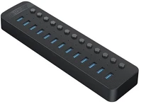 Orico CT2U3-13AB 13-portos usb3.0 hub fekete kép