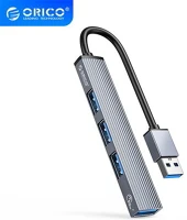 Orico AH-A13-GY Usb-a to usb3.0 hub grey kép