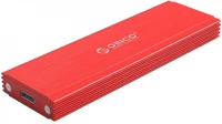 Orico PRM2-C3-RD-BP M.2 nvme külső ssd ház piros kép