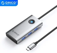 Orico PW11-6P-GY Pw11-6p-gy 6-port 100w usb-c dokkoló szürke kép