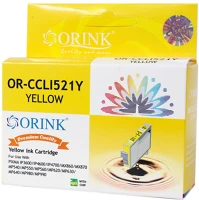Orink 2936B001 Canon cli521 tintapatron yellow kép