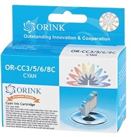 Orink 4480A002 Canon bci3/bci5/bci6/bci8 tintapatron cyan kép