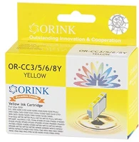 Orink 4482A002 Canon bci3/bci5/bci6/bci8 tintapatron yellow kép