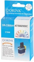 Orink BROCB09C Brother cb09/cb41/cb47/lc900/lc950 tintapatron cyan kép