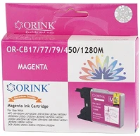 Orink BROCB17MA Brother cb17/77/450/1280xl tintapatron magenta kép