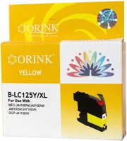 Orink BROLC125XLYE Brother lc125xl tintapatron yellow kép
