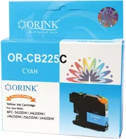 Orink BROLC225XLCY Brother lc225xl tintapatron cyan kép